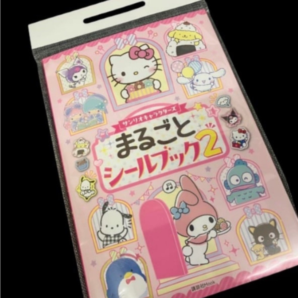 "Sanrio Characters Marugoto Seal Book 2